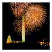 4 juillet, Firework Display, Skyline