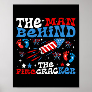 Poster 4 juillet l'homme derrière le pétard drôle P