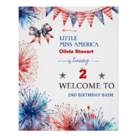 4 juillet Little miss America 2e anniversaire Bien