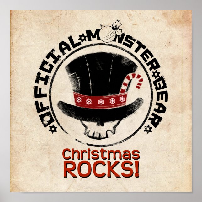 Poster 4 Petits monstres - Andy Holiday (Devant)