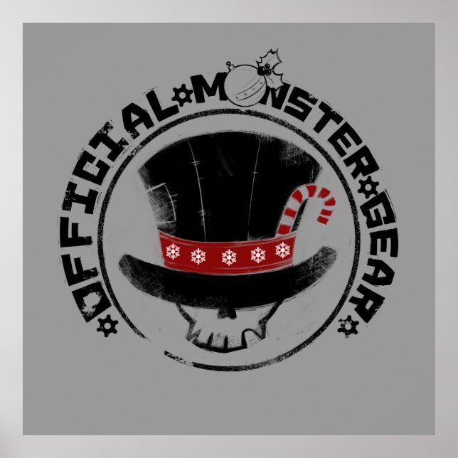 Poster 4 Petits monstres - Andy Holiday Logo (Devant)