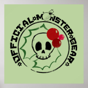 Poster 4 Petits monstres - Nessa Holiday Logo 2