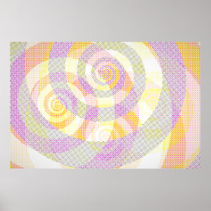 Poster 4 Spirales superposées pataphysiques var 3