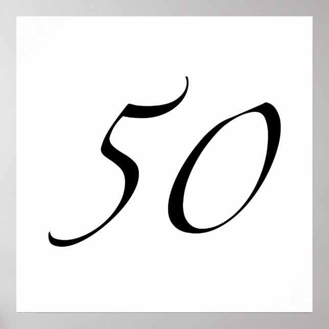 Poster 50e anniversaire (Devant)