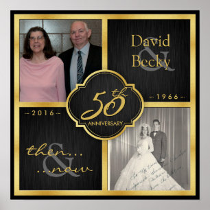 Poster 50e anniversaire de hier et aujourd'hui 2016