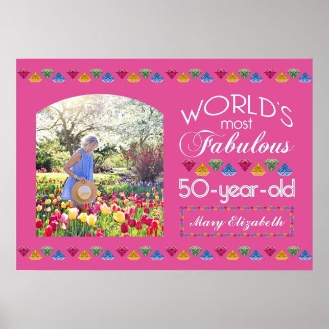 Poster 50e anniversaire des gemmes les plus fabuleuses Ro (Devant)