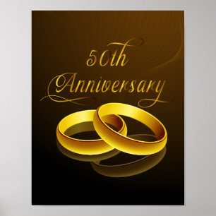 Poster 50e anniversaire   Script Gold
