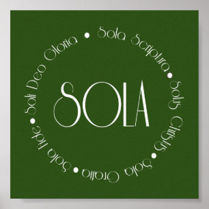Poster 5 solas