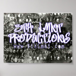 Poster 5e Lmnt Graffitti