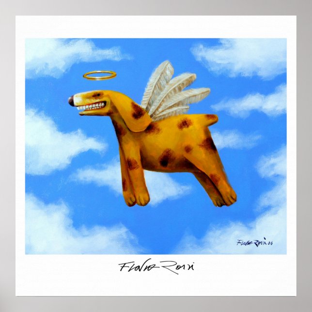 Poster 60,96x60,96cm: Para o Além von Flavio Rossi (Vorne)