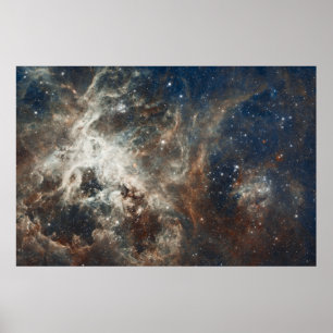Poster 60" grande Magellanic copie de nébuleuse de nuage