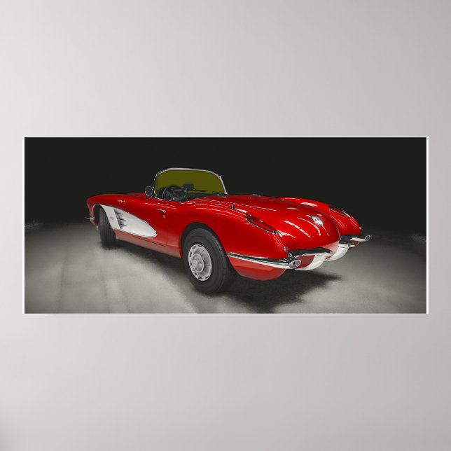 Poster 60-Vette (Devant)