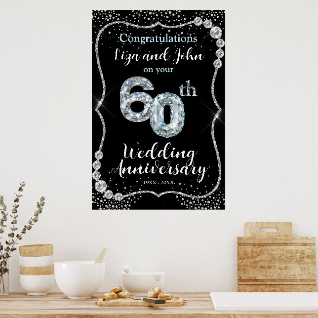 Poster 60e anniversaire de diamant (Cuisine)