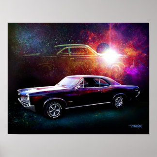 Poster '66 GTO peinture