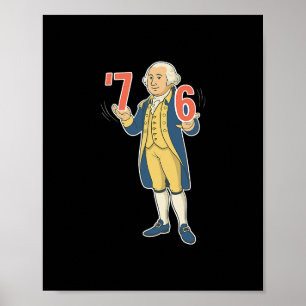 Poster 67 Funny George Washington Mème Six Sept Gen Alph