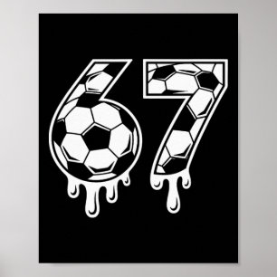Poster 67 Glace qui dégouline Football Gen Alpha Six Seve