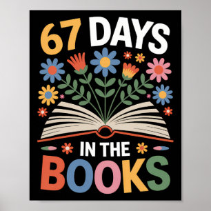 Poster 67 jours dans les livres Ck à l'école lecture Libé