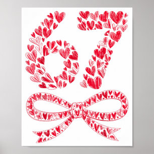 Poster 67 Meme de cœur de la Saint-Valentin – Tendance Si