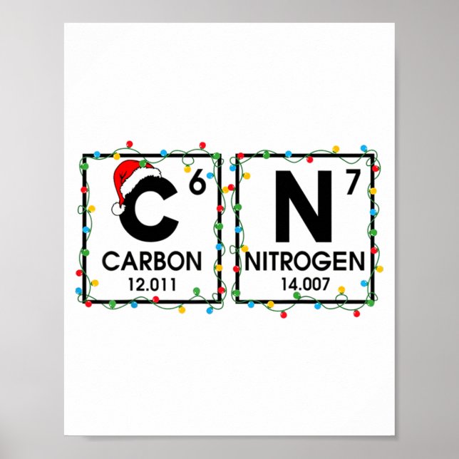 Poster 67 Meme Funny Teacher Science Periodic Table 67 Ch (Devant)