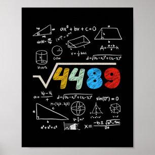 Poster 67 Mème Racine Carrée 4489 Faites Le Calcul Drôle
