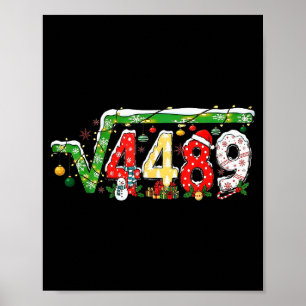Poster 67 Mème Racine Carrée 4489 Noël Famille Assortis