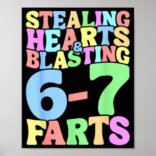 Poster 67 Meme Saint-Valentin Six Sept 6-7 Drôle Volant