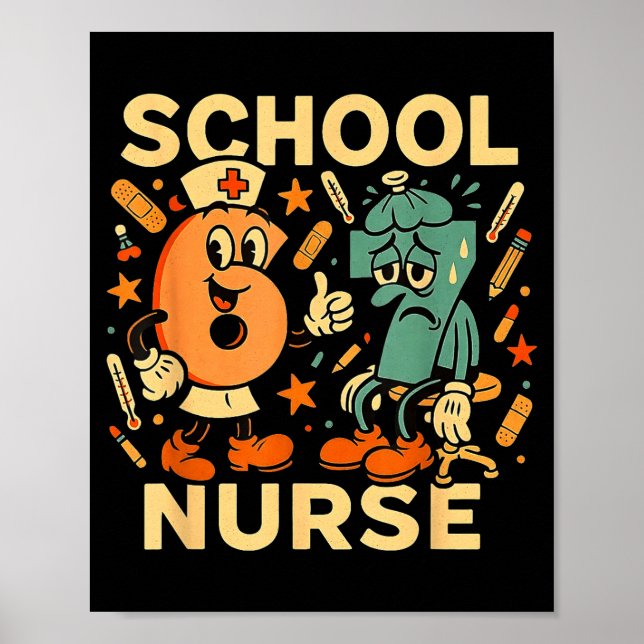 Poster 67 Nurse Medical School Smile (Devant)