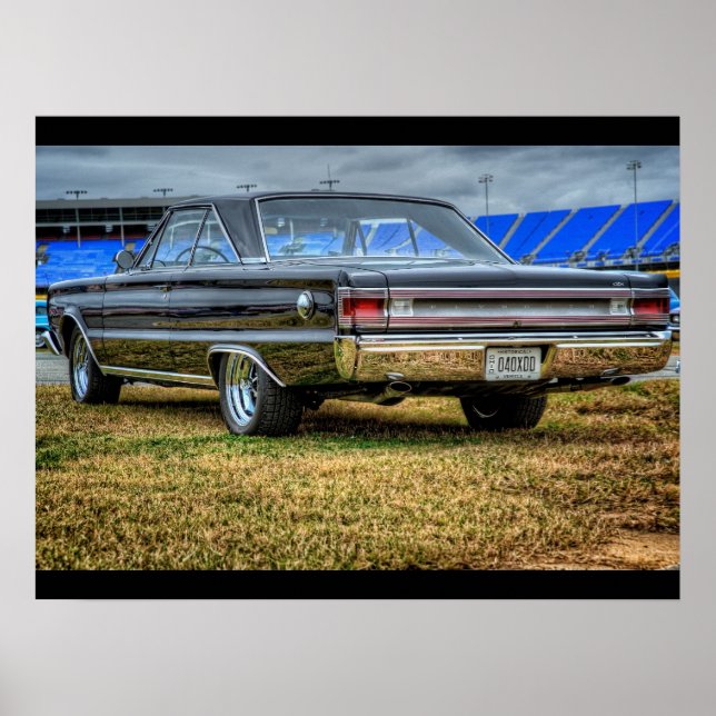 Poster 67 Plymouth GTX (Devant)