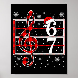 Poster 67 Prof Slang Musique Musicien Père Noël Prof de M