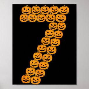 Poster 67 Soixante-Sept Citrouilles de déguisement d'Hall