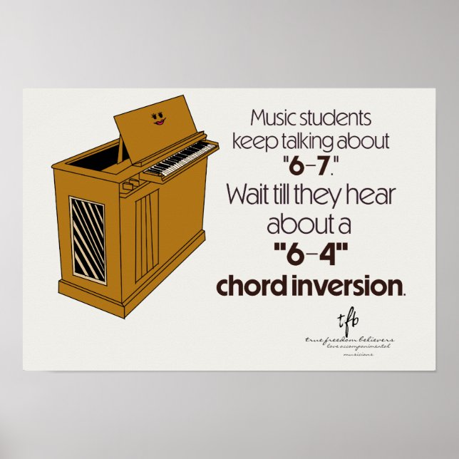 Poster 6-4 Chord Inversion SPECIAL Off-White (Devant)