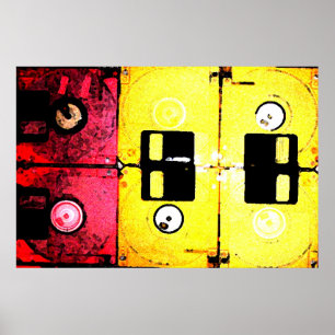 Poster 6 disques souples