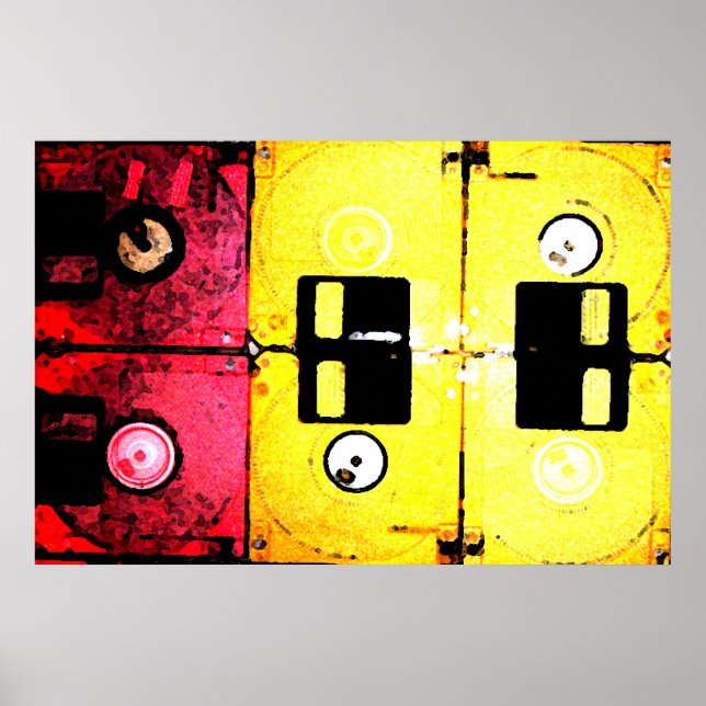 Poster 6 Floppies (Devant)