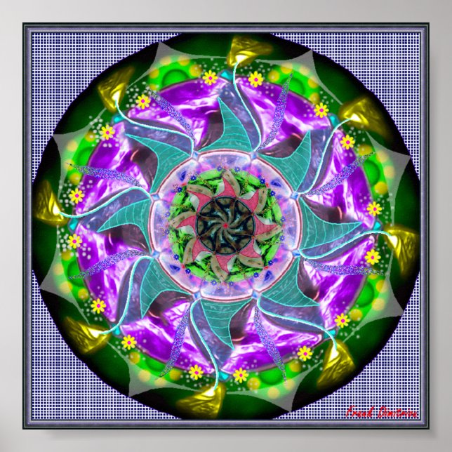 Poster 6 po x 6 po, papier d'affiche de valeur (Matte) (Devant)