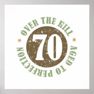 Poster 70e anniversaire sur la colline