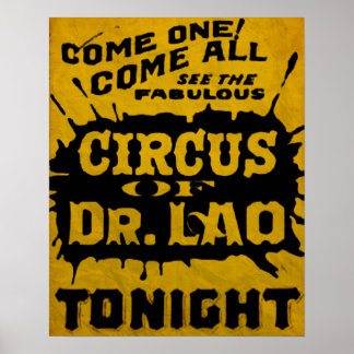 Poster 7 Visages du Dr Lao Circus