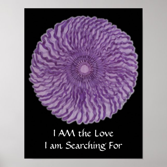 Poster 7e Art Chakra #2 - Connexion Divine (Devant)