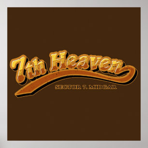 Poster 7e Heaven Bar