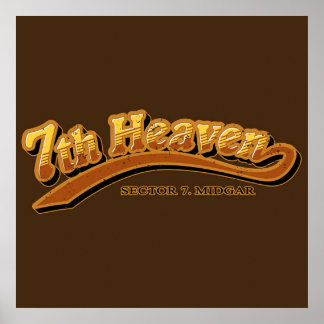 Poster 7e Heaven Bar
