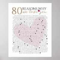 80 raisons pour lesquelles nous t'aimons 70ème 60è
