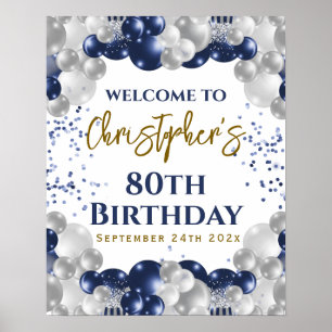 Poster 80e anniversaire de la fête des ballons de la Mari