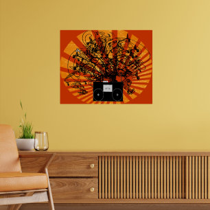 Poster 80s BoomBox