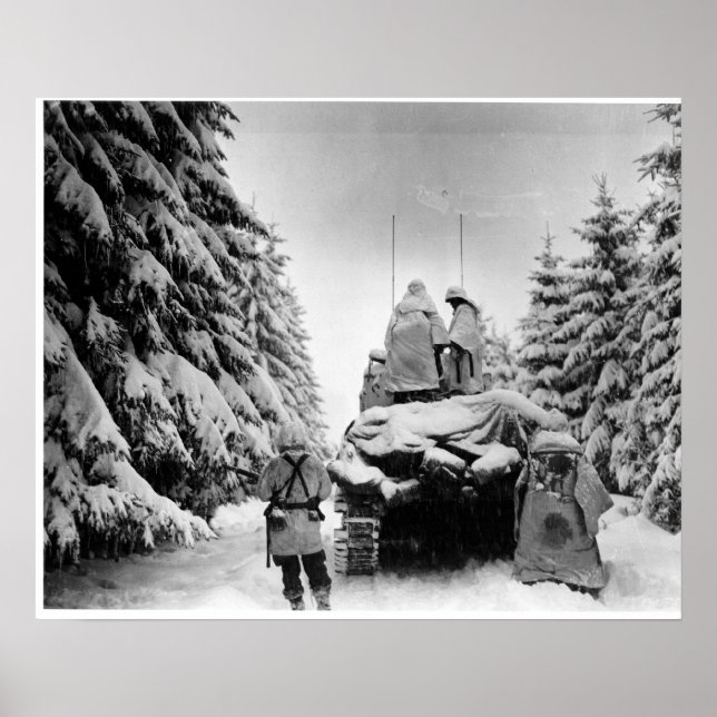 Poster 82e Airborne en Belgique (Devant)