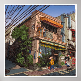 Poster 84:Barber Harutan/Kichijoji