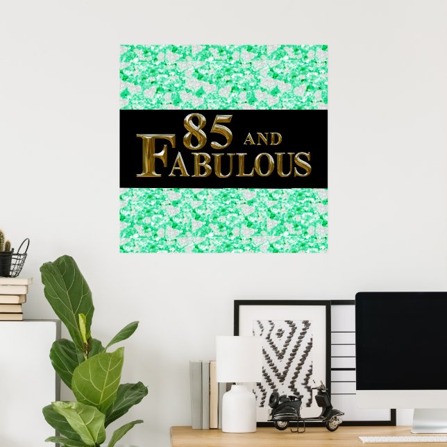 Poster 85e anniversaire  (Bureau à domicile)