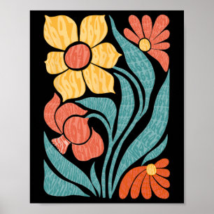 Poster 8647 Subtle Anti Trump Floral Boho