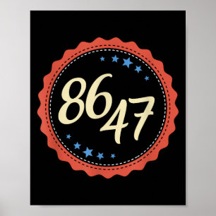 Poster 86 47 Anti Trump drôle