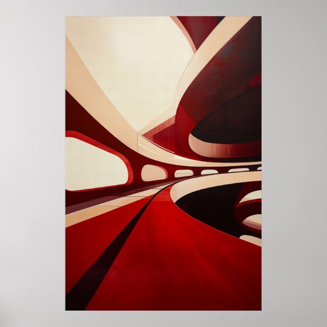 Poster 871 Abstrait (Devant)