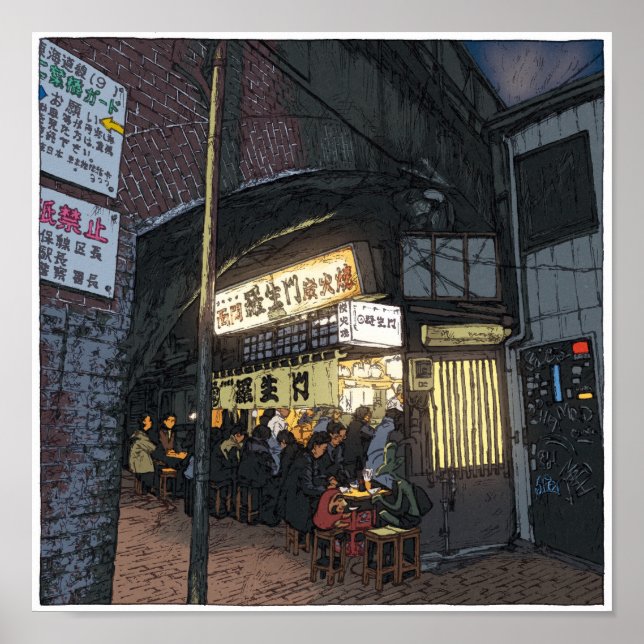 Poster 87 : Rashomon/Shimbashi (Devant)