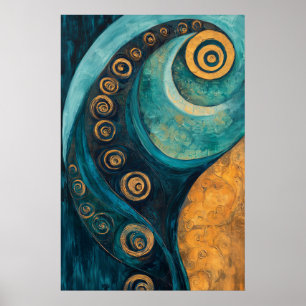 Poster 886 Abstrait